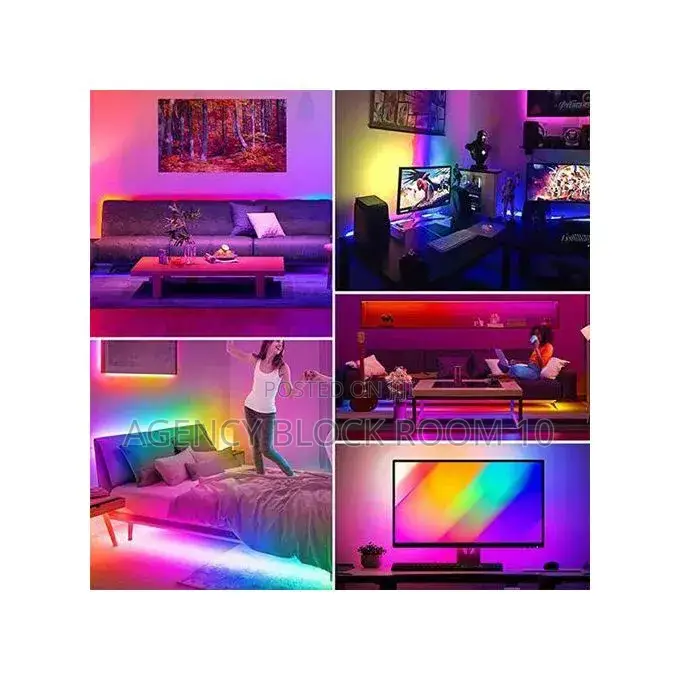 Ntnwide Dlivery of Led Strip Light RGB 5v App Remote Contro 4 Party