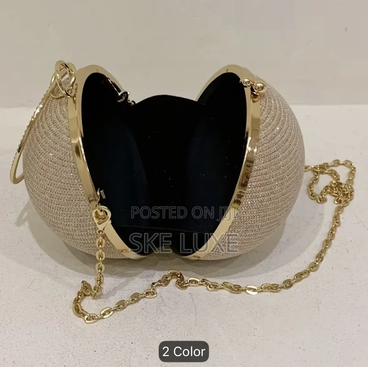 Luxury Round Ball Evening Clutch Purse