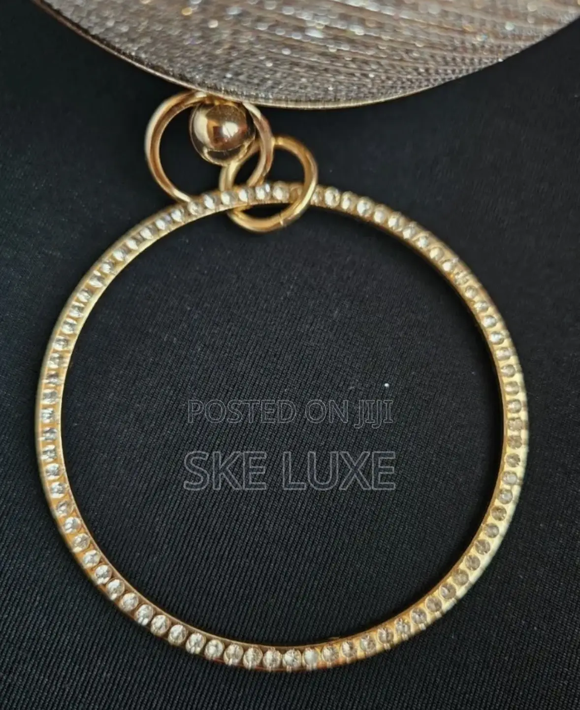 Luxury Round Ball Evening Clutch Purse