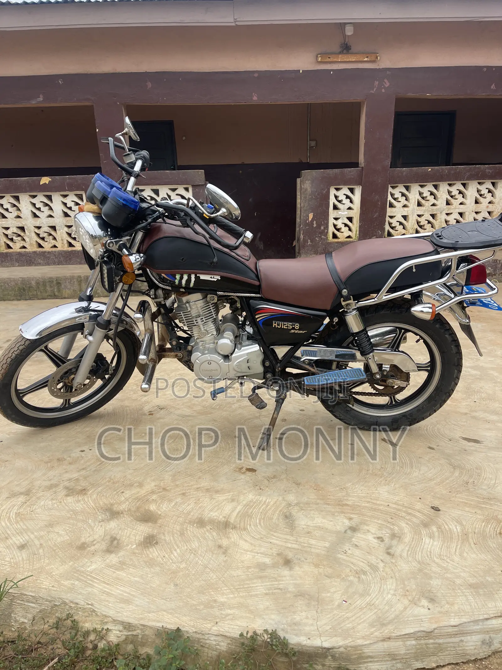 Haojue HJ125-8K 2024 Black