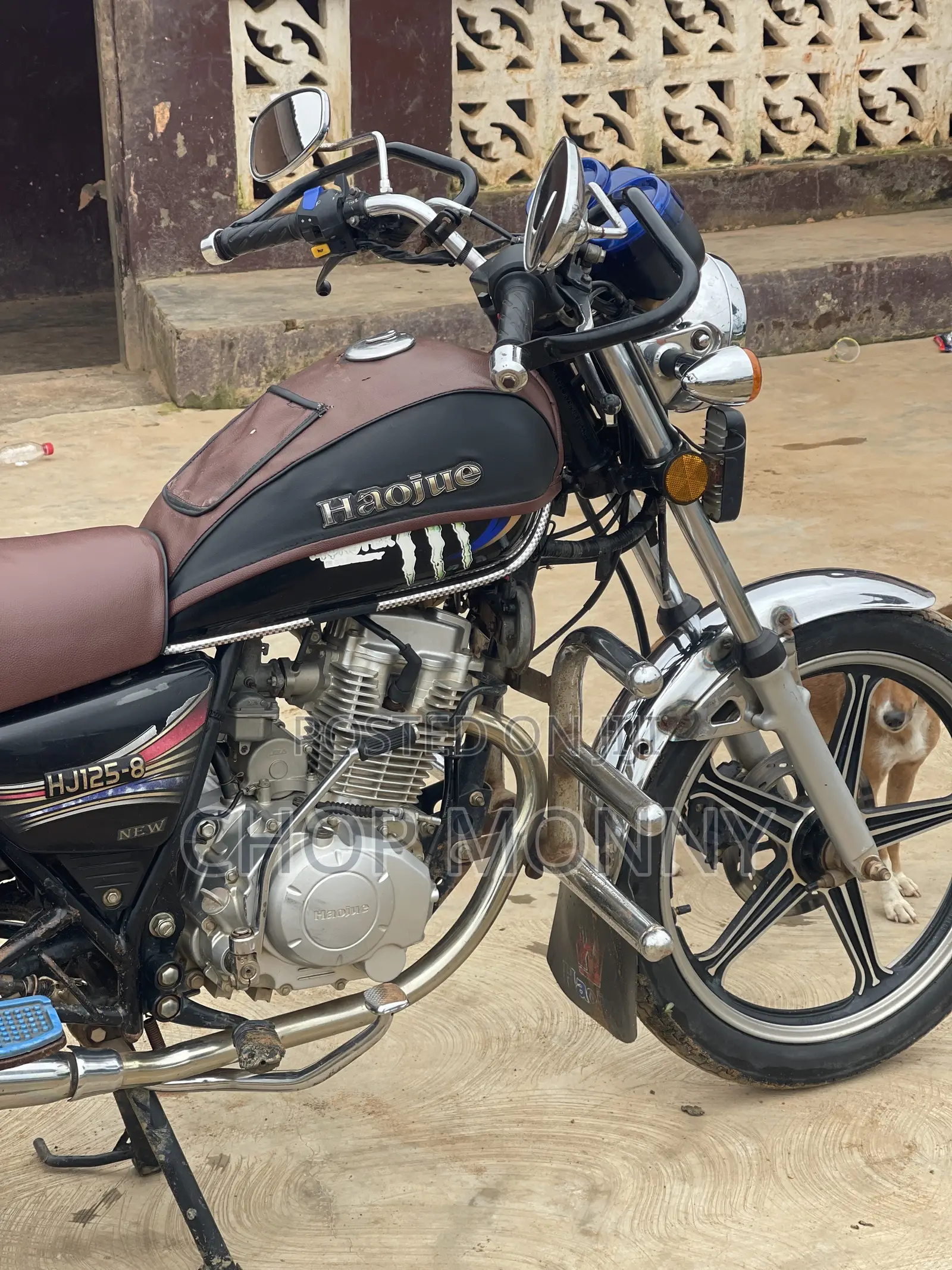 Haojue HJ125-8K 2024 Black