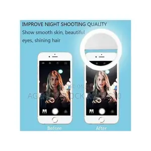 `Selfie LED Ring Light Rechargeable Makeup - Nationwide Delivery