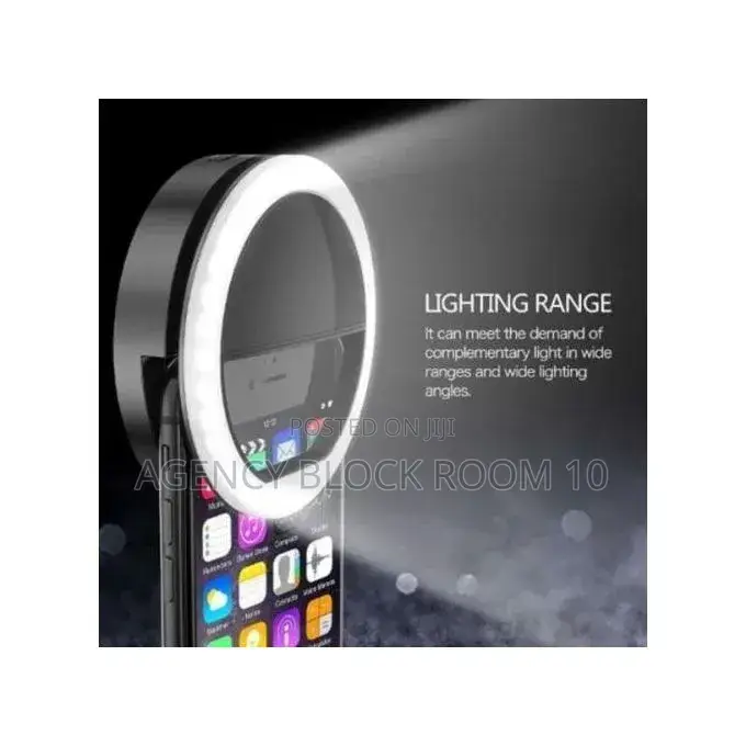 `Selfie LED Ring Light Rechargeable Makeup - Nationwide Delivery