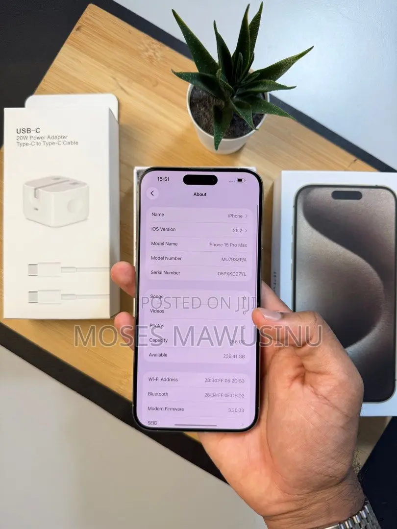 Apple iPhone 15 Pro Max 512 GB Gray