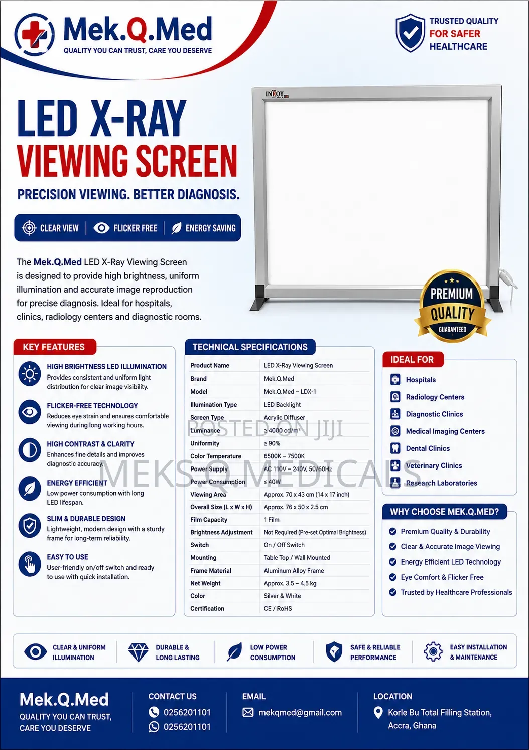 X Ray Viewing Box Double