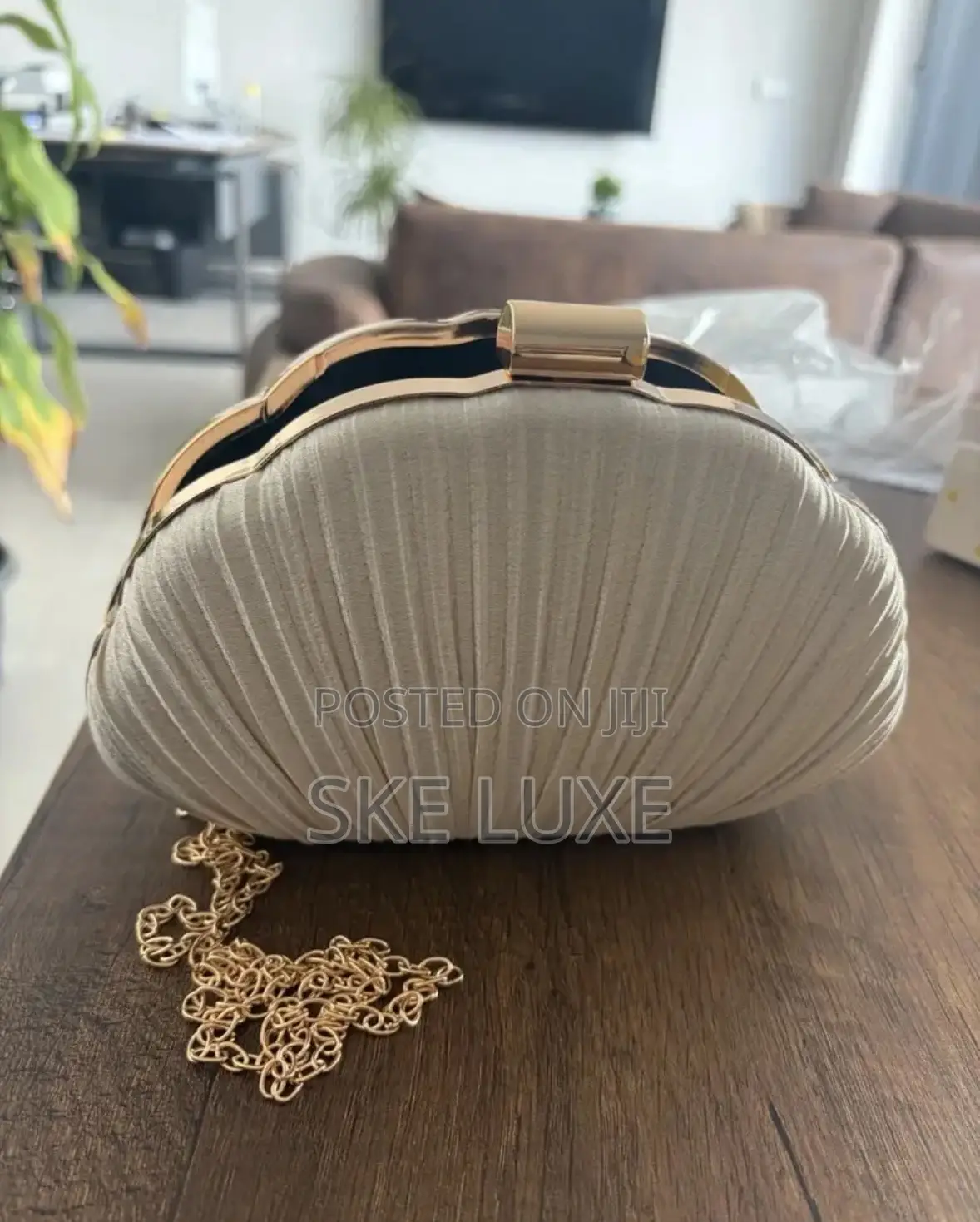 Luxury Pleated Clutch Crossbody Bag