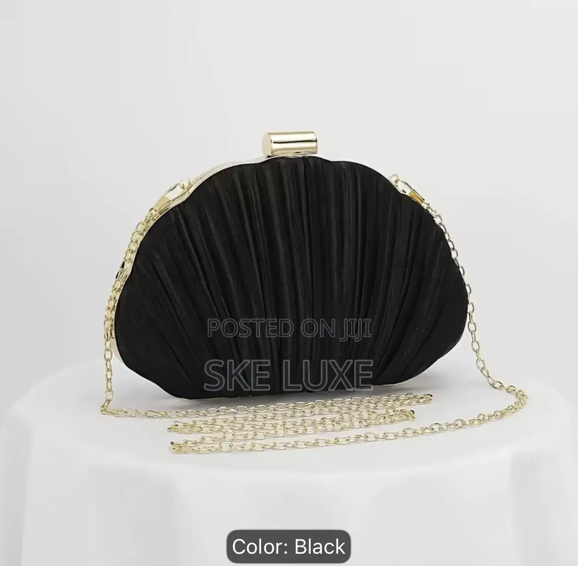 Luxury Pleated Clutch Crossbody Bag