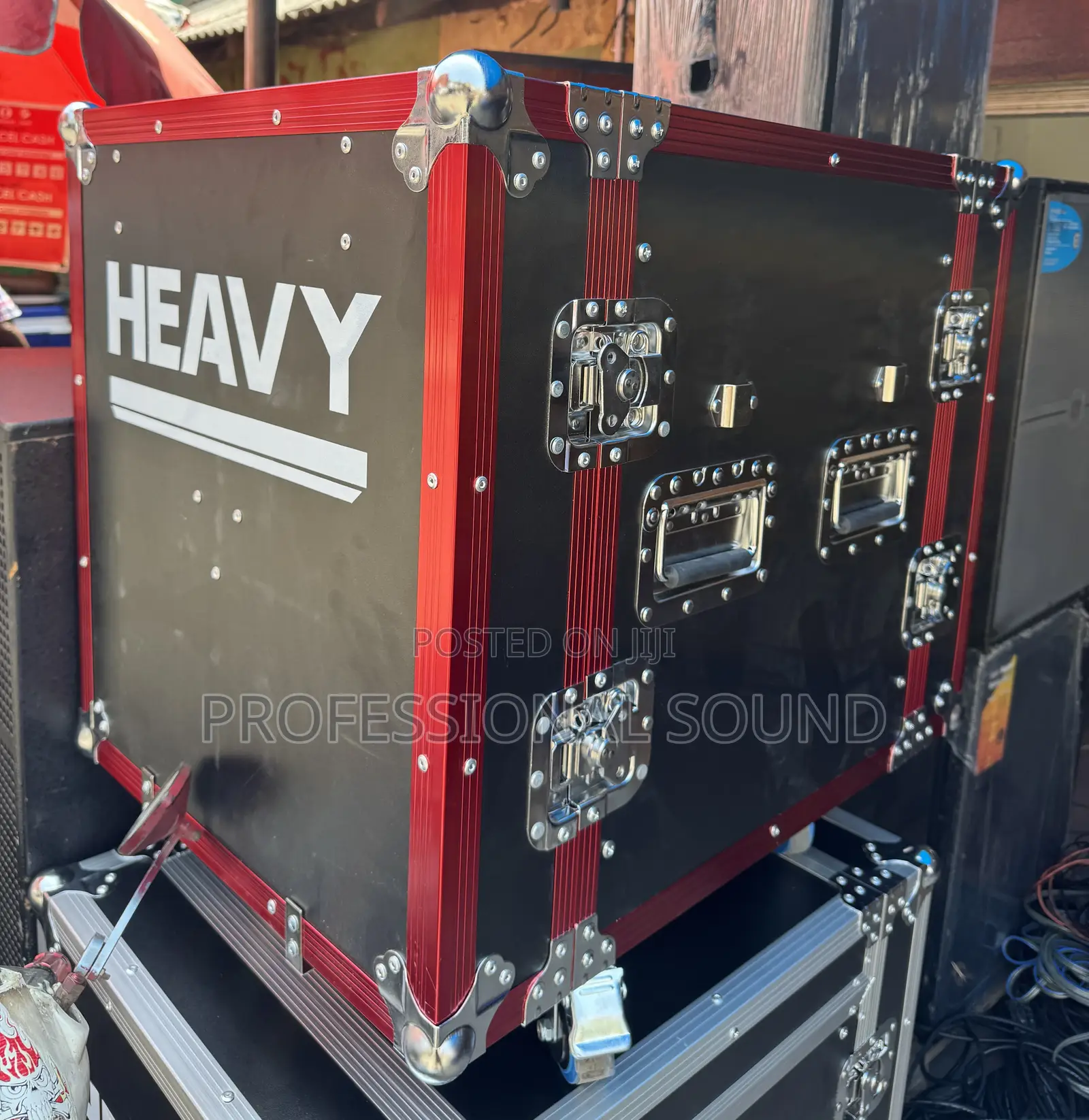 Heavy 12unit Amplifier Rack