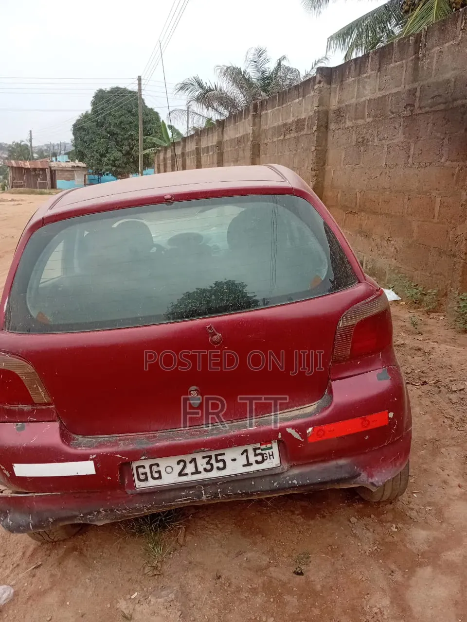 Toyota Yaris 2010 Red