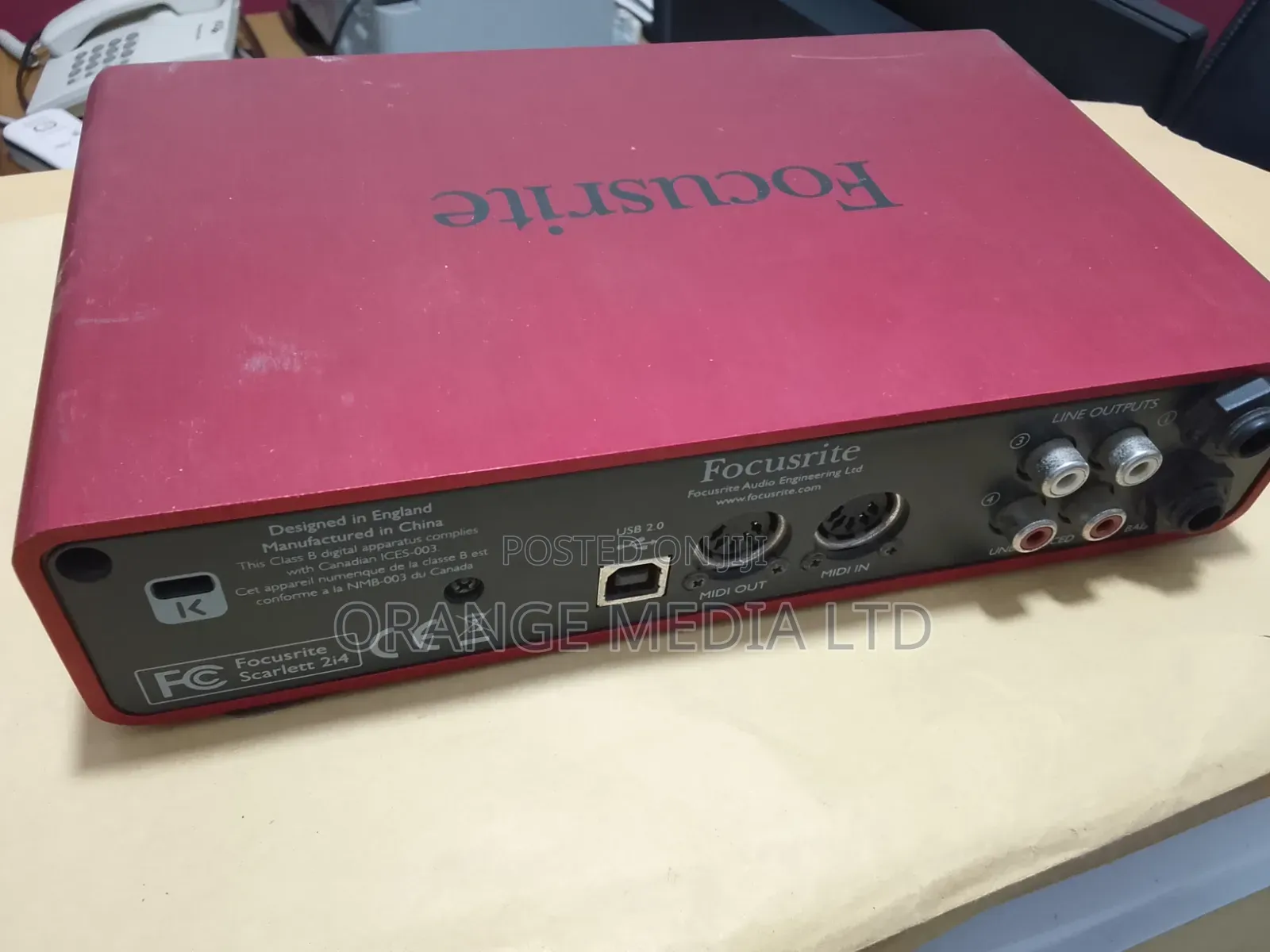 Focusrite 2i4 Audio Interface