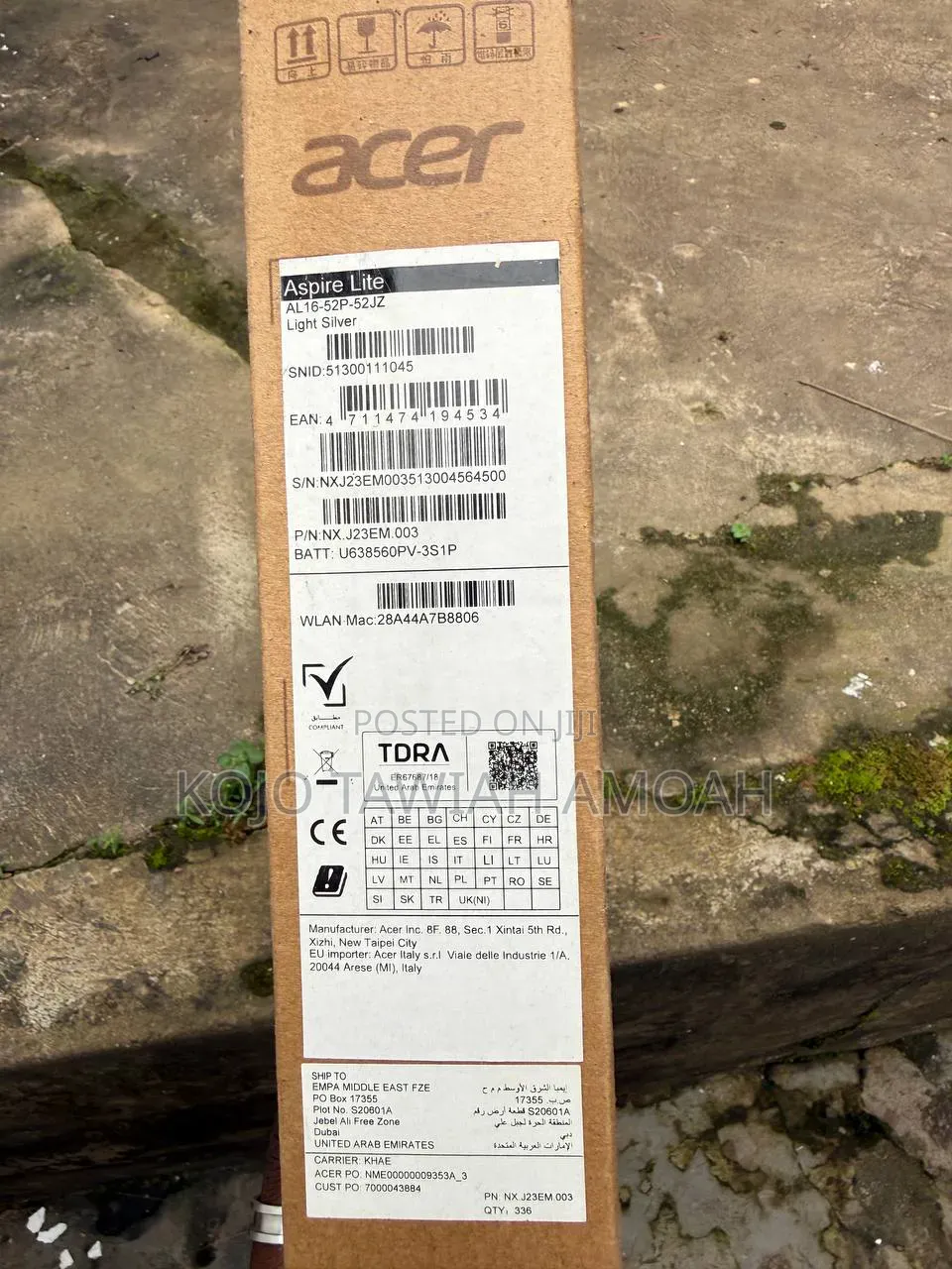 Laptop Acer Aspire 16 AI 8GB Intel Core i5 SSD 512GB