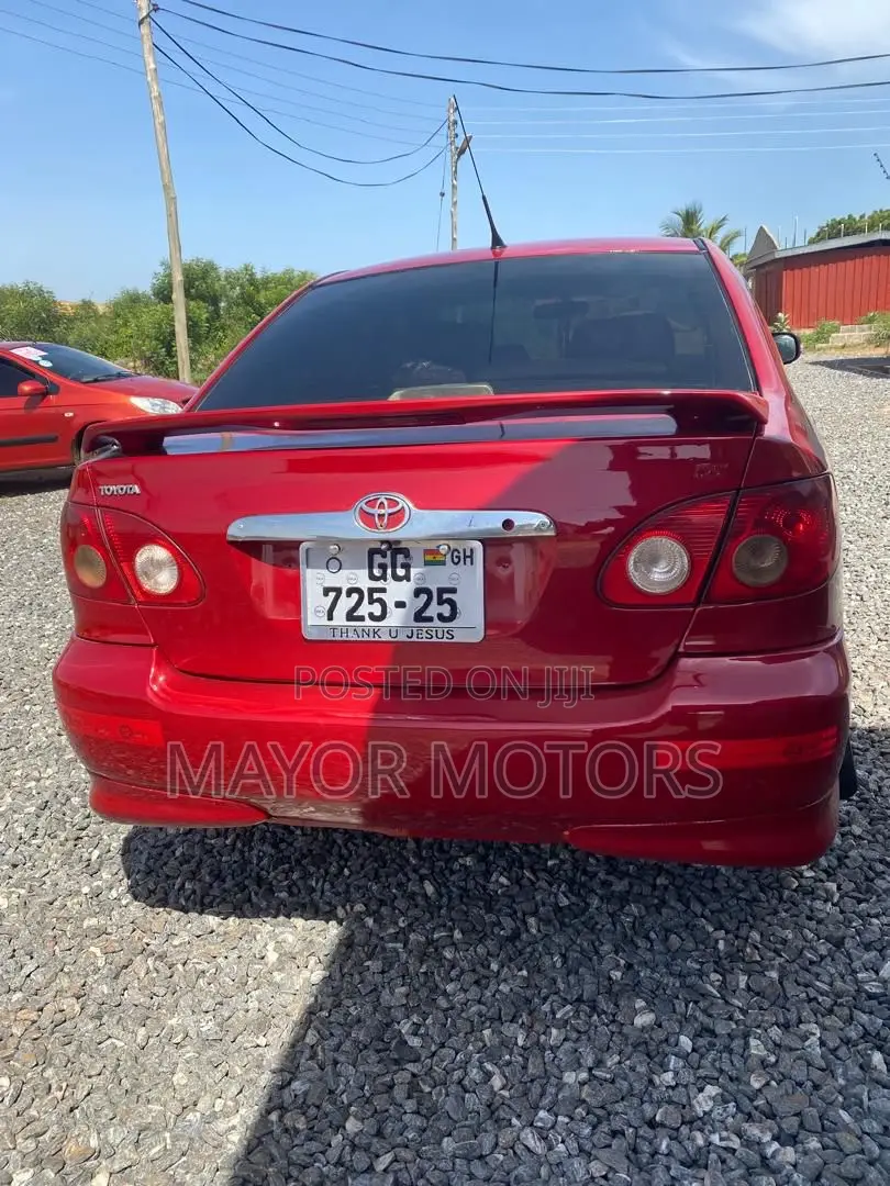Toyota Corolla 1.8 2008 Red
