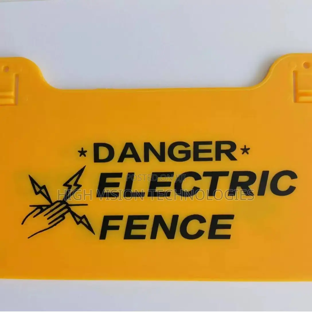 Warning Sign for Electric Fence