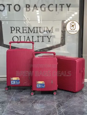 Premium Quality 3set Travelers Choice Wide Handle Unbreakable Bag.