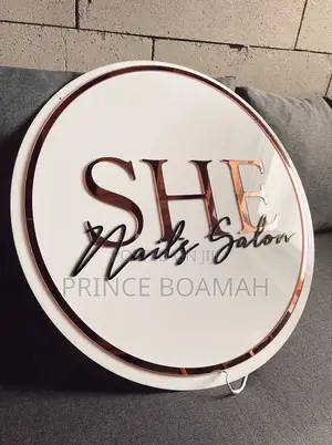 Custom Acrylic Business Sign