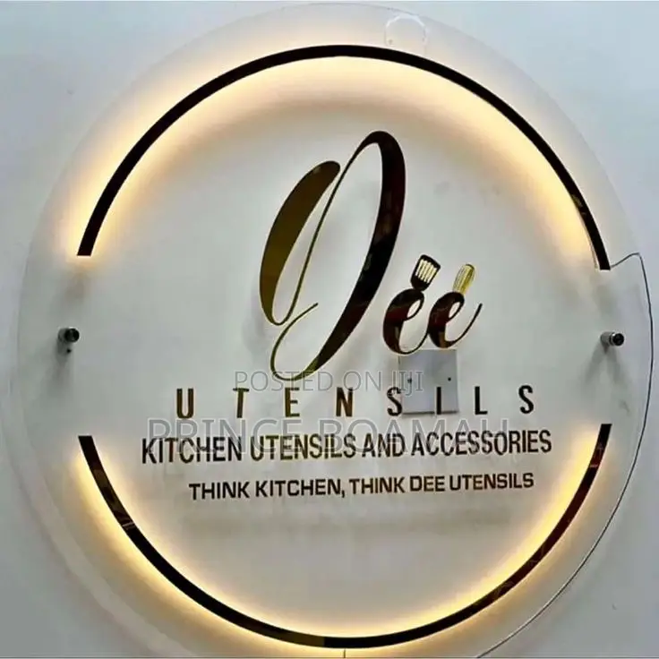 Custom Acrylic Business Sign
