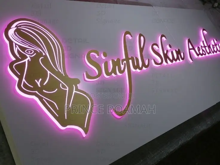 Custom Acrylic Business Sign