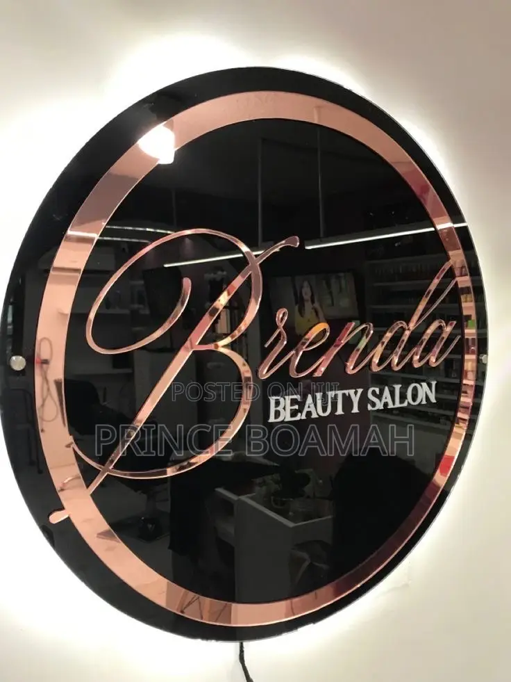 Custom Acrylic Business Sign