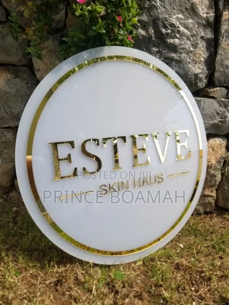 Custom Acrylic Business Sign