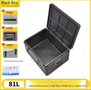 81L Storage Box Available With Locks for Both Hot and Cold.