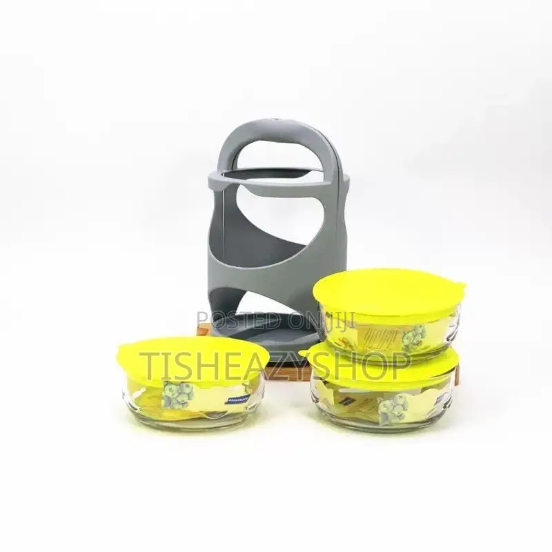 4 in 1 Glass Storage Bowl