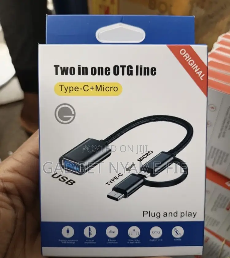 2 in 1 USB Adapter (Type C a to USB)