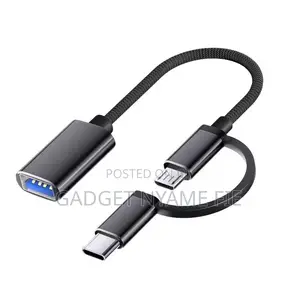2 in 1 USB Adapter (Type C a to USB)