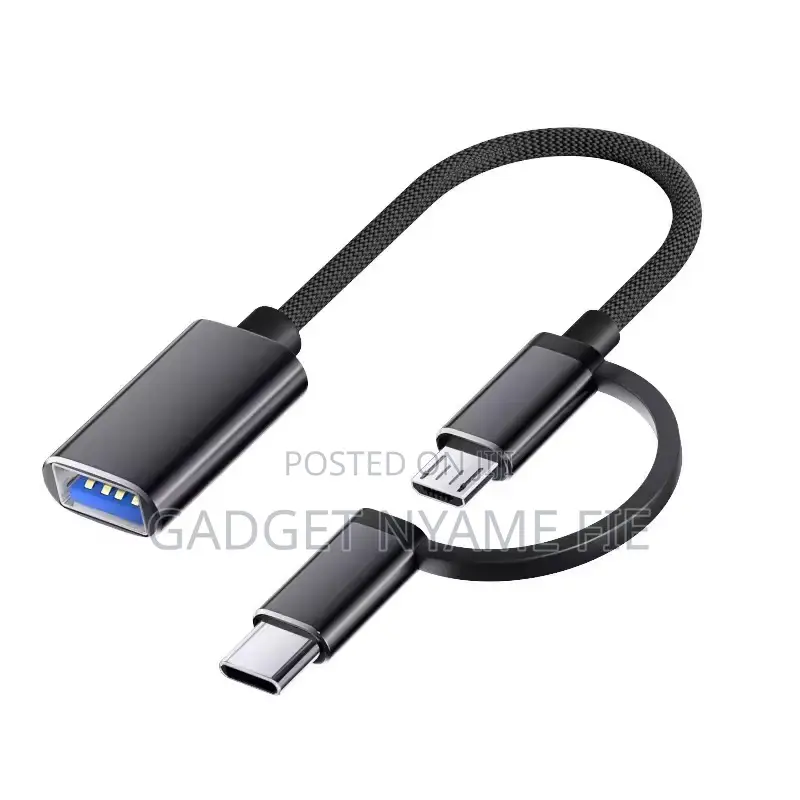 2 in 1 USB Adapter (Type C a to USB)