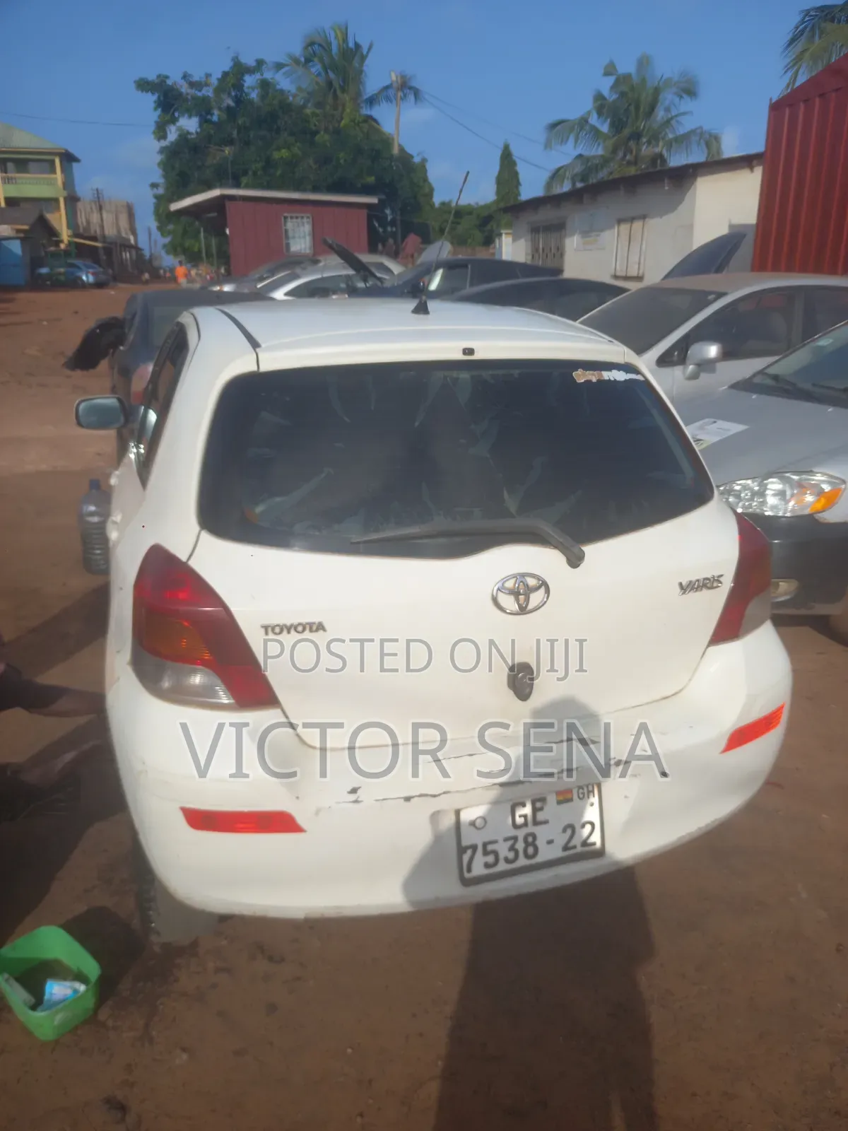 Toyota Yaris 2010 White