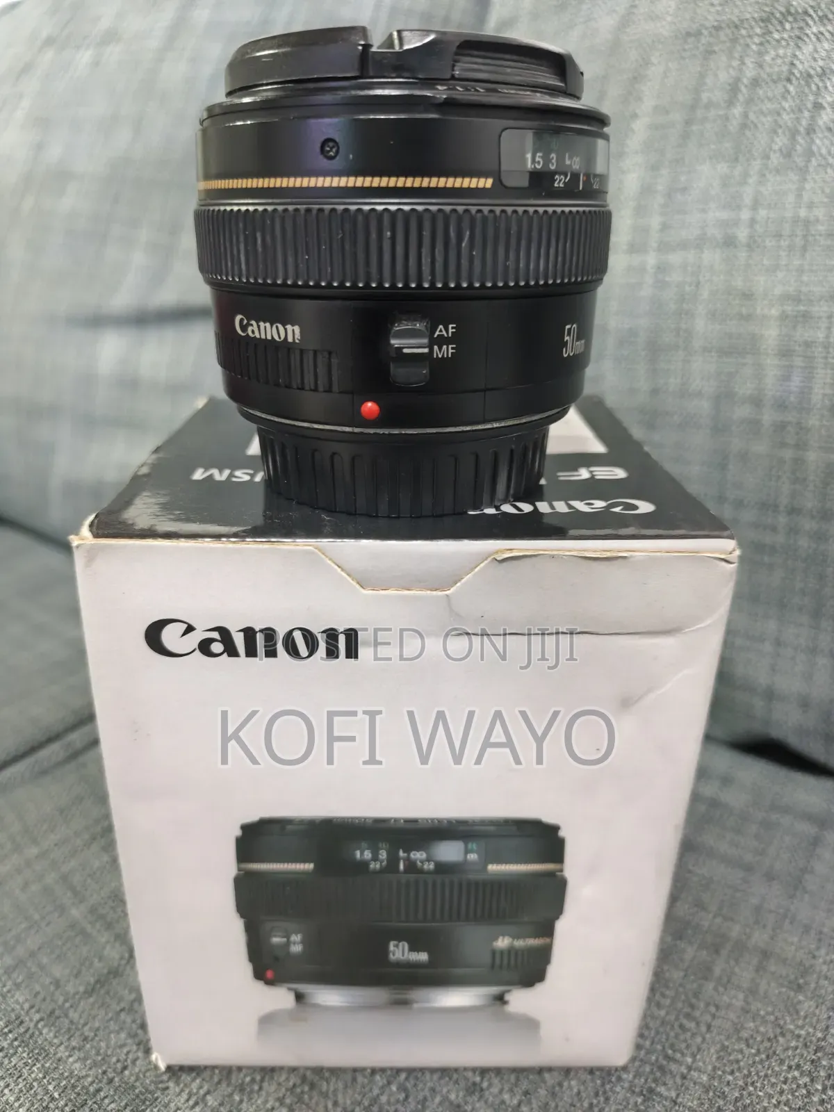 Canon EF 50mm F/1.4 USM Lens