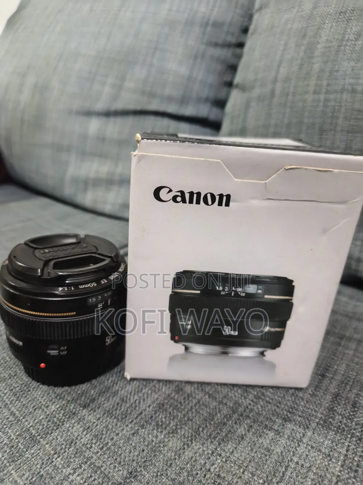 Canon EF 50mm F/1.4 USM Lens