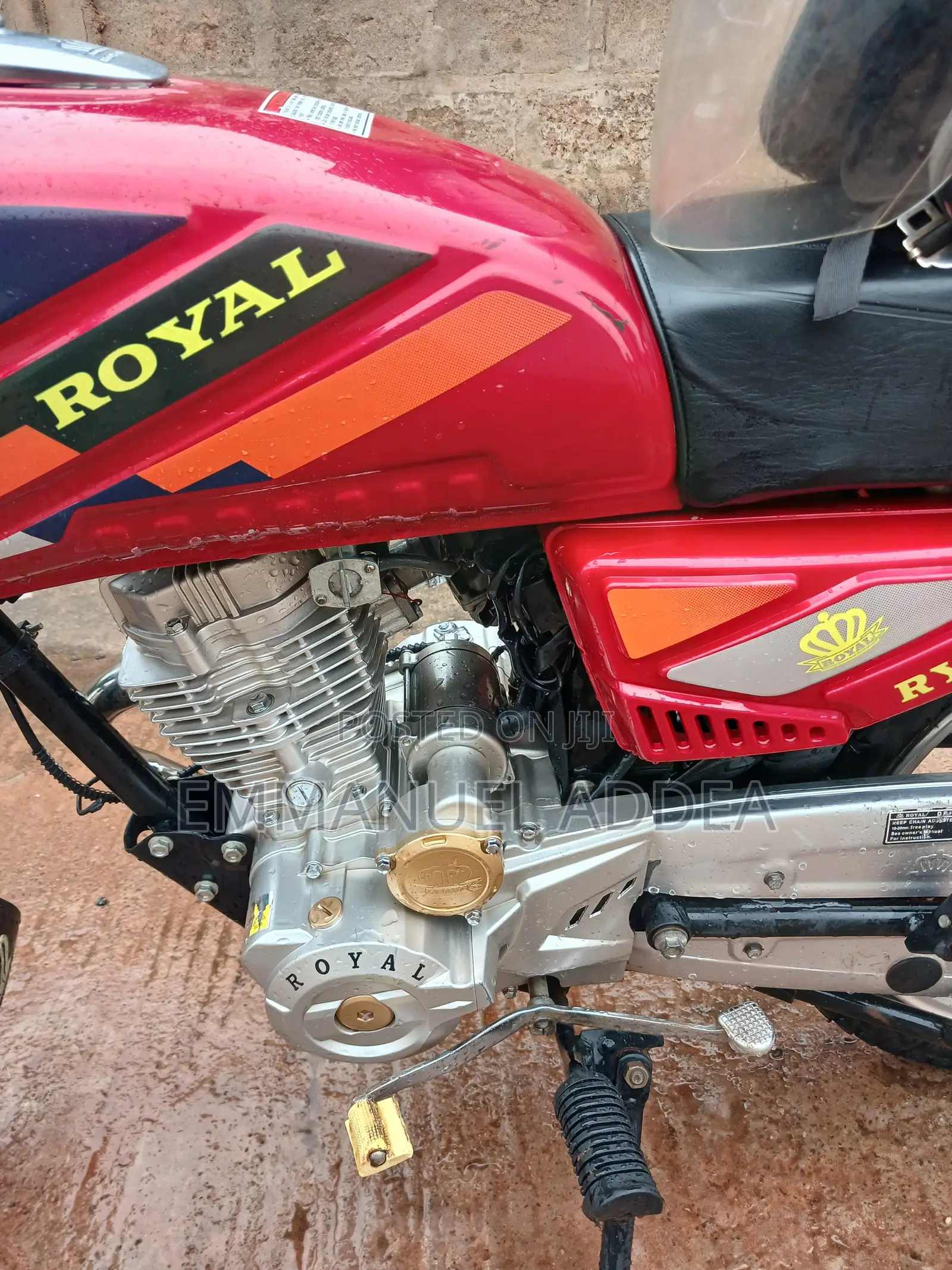 New Royal RY125 2026 Red