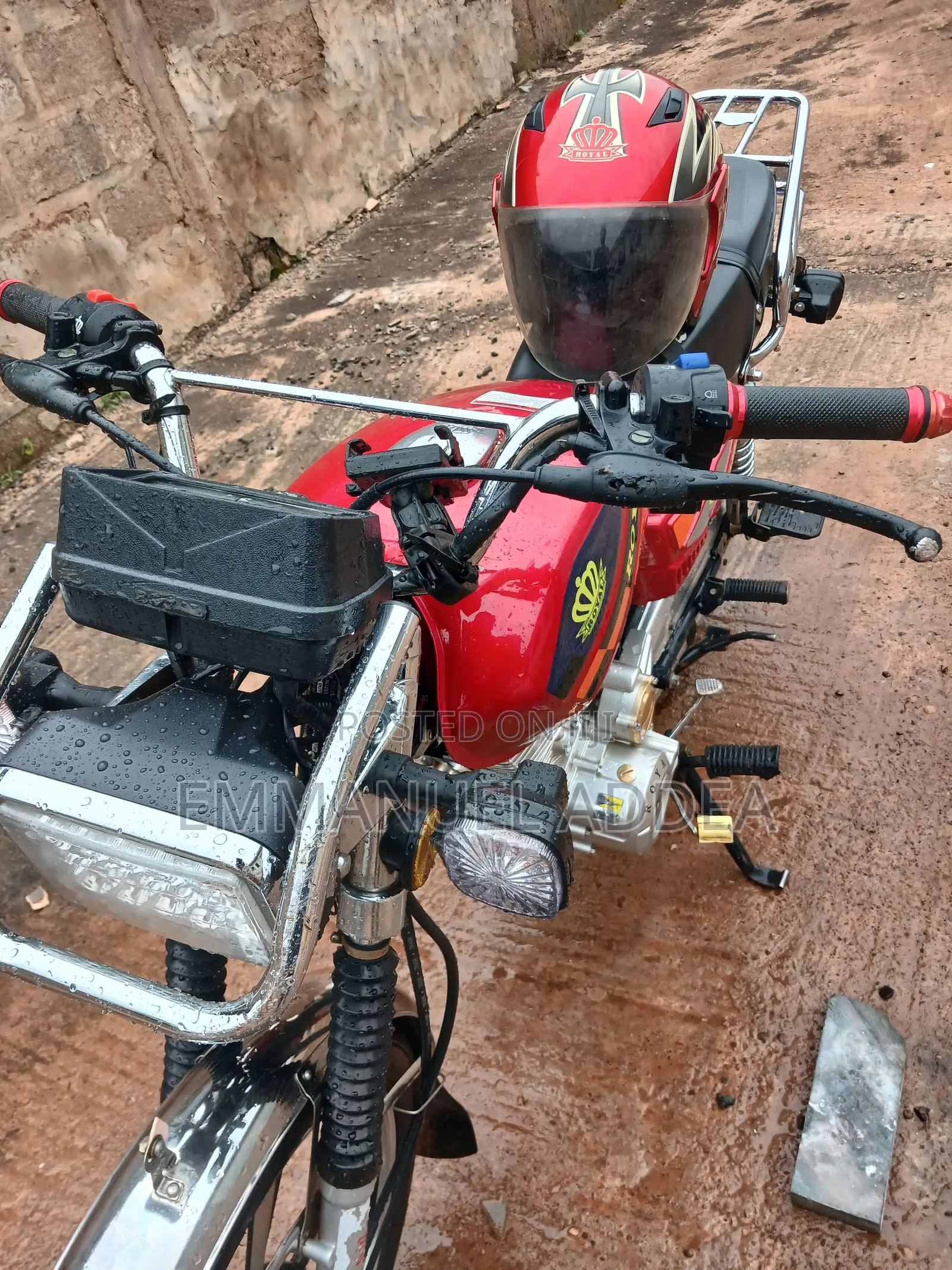 New Royal RY125 2026 Red