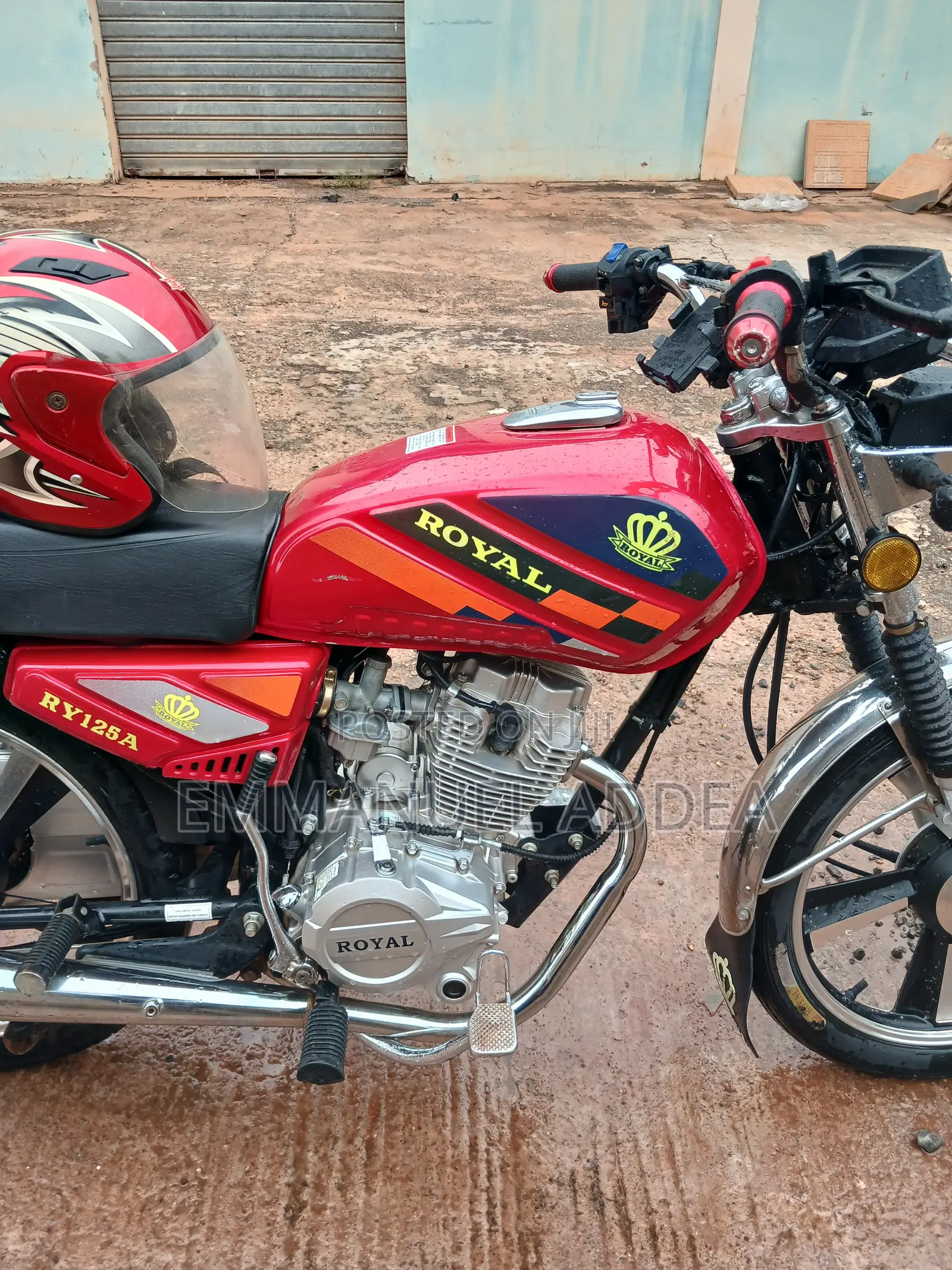 New Royal RY125 2026 Red