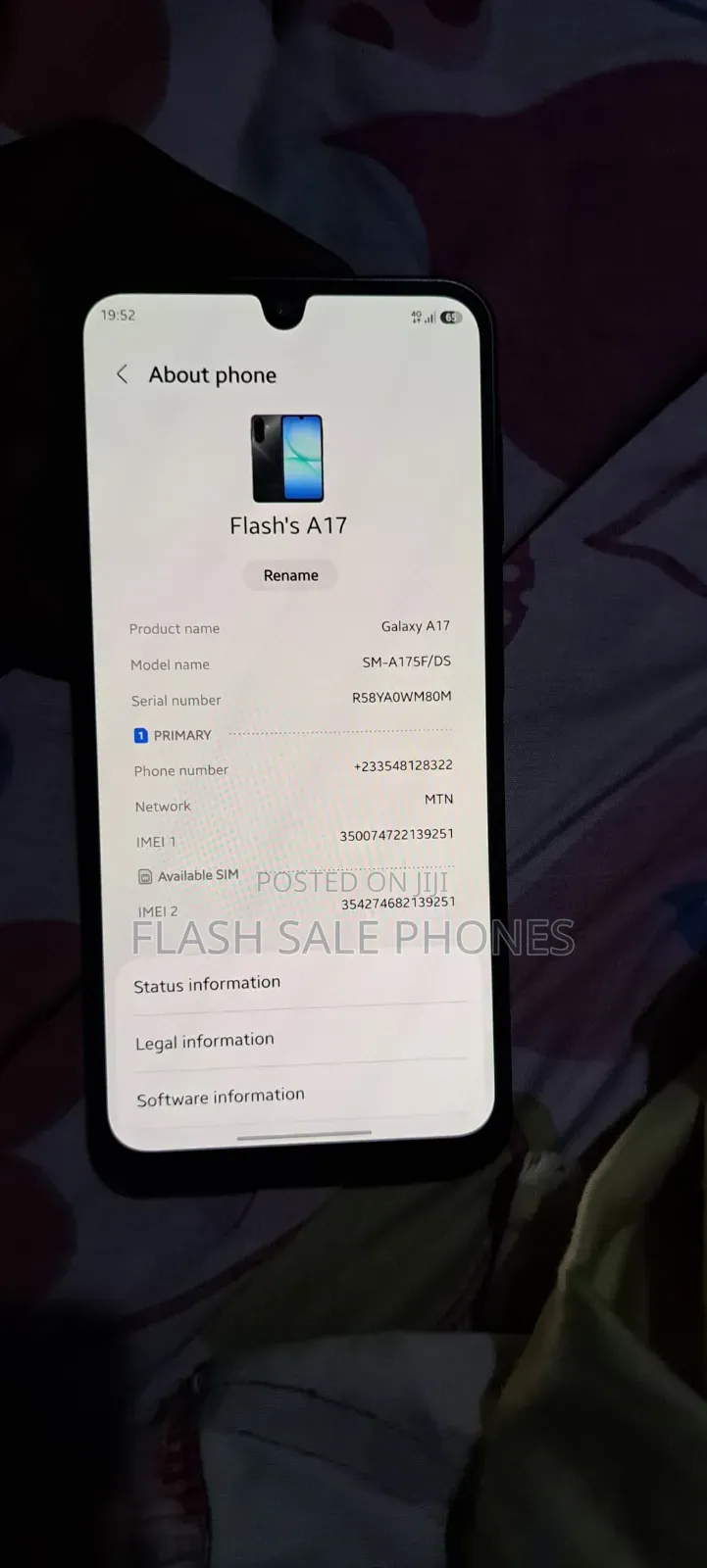 Samsung Galaxy A17 128 GB Black
