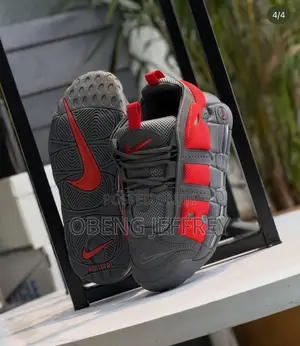 Original Nike Air Uptempo Gray/ Red
