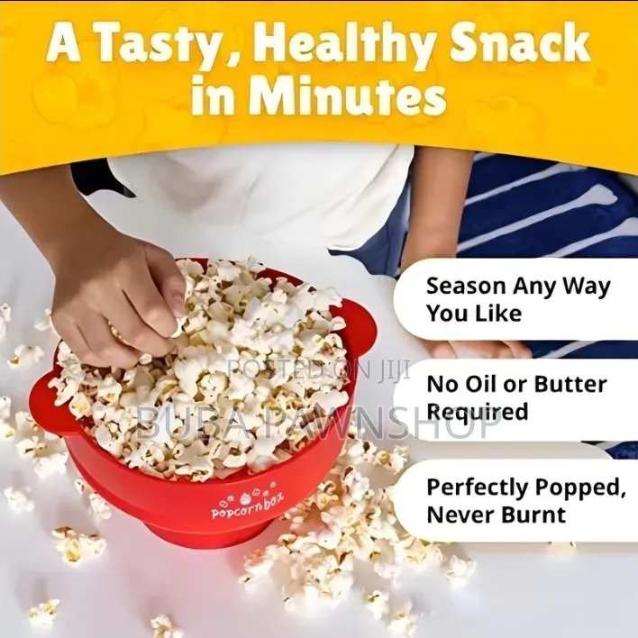 1 X HOTPOR 3L Collapsible Silicone Popcorn Bowl ​