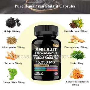 Shilajit Ashwaganda Capsules 8in1