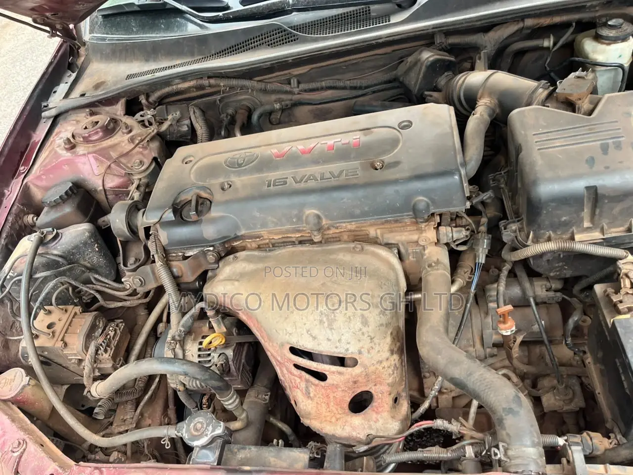 Toyota Camry LE 4dr Sedan (2.4L 4cyl 5M) 2004 Red