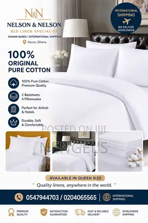 Bedsheets With 4 Pillow Cases