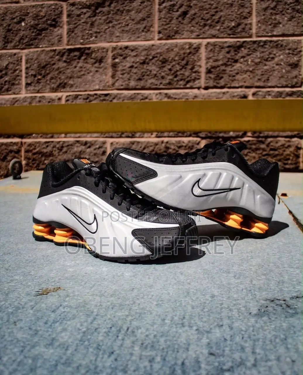 Original Nike Shox R4 Metallic