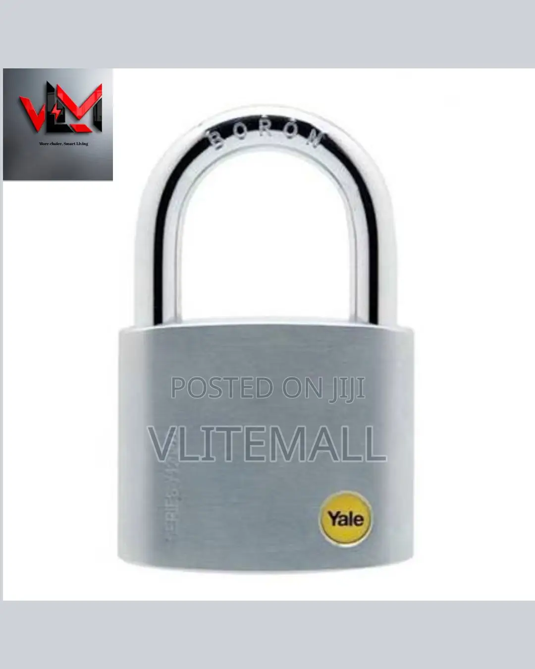 YALE Brass Padlock 60mm (Satin Chromed Plated) 2 Key PL-120/60/135/2