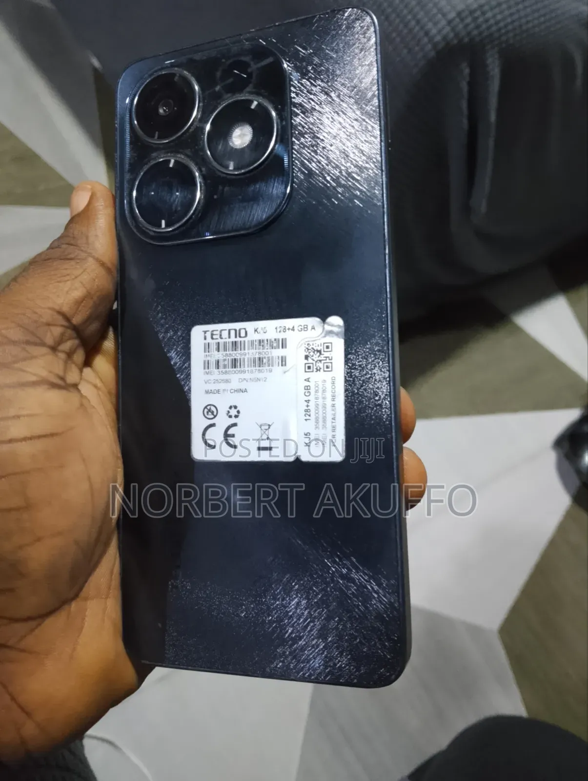 Tecno Spark 20 128 GB Black