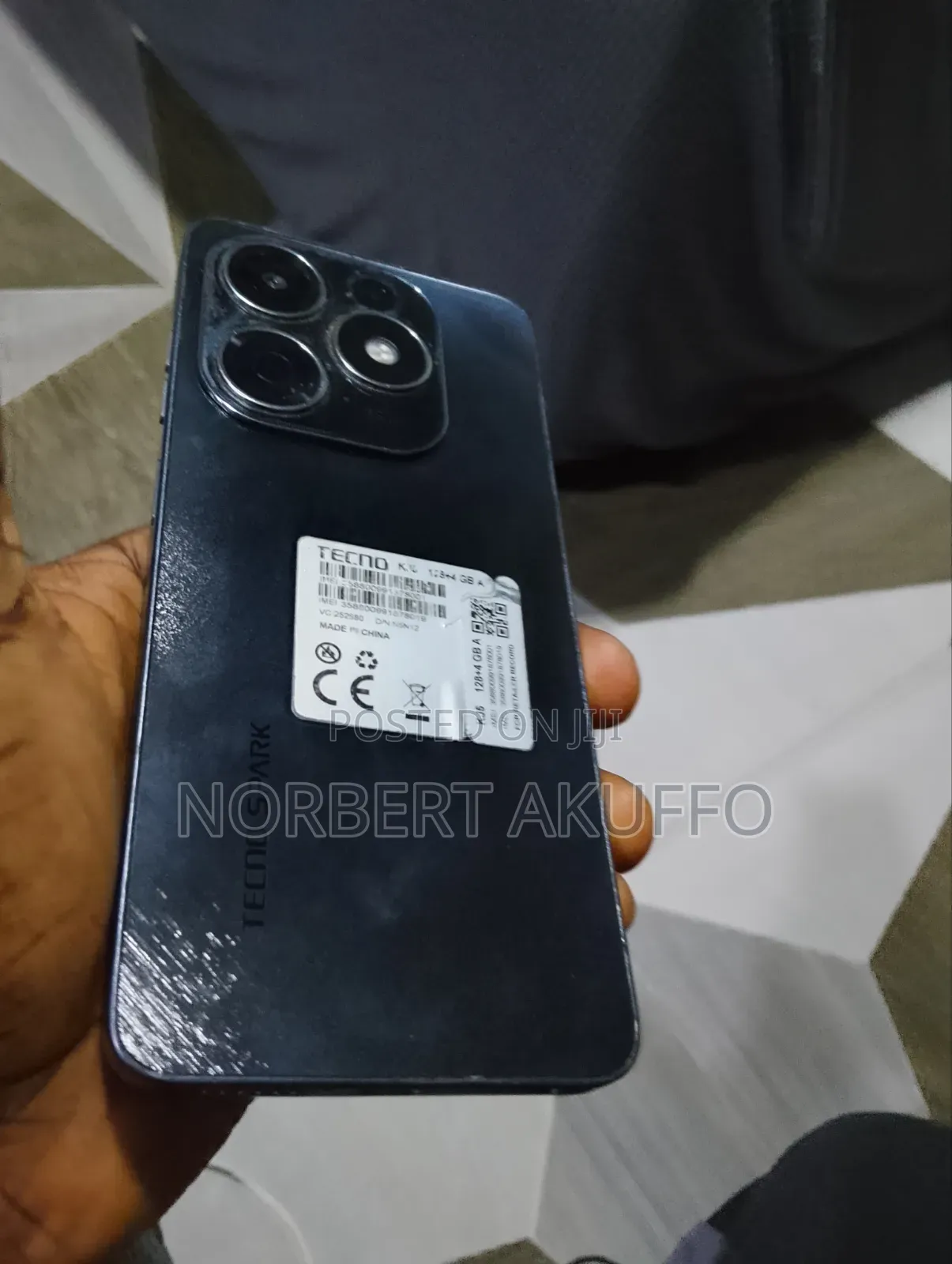 Tecno Spark 20 128 GB Black