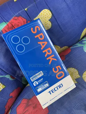 New Tecno Spark 50 128 GB Black