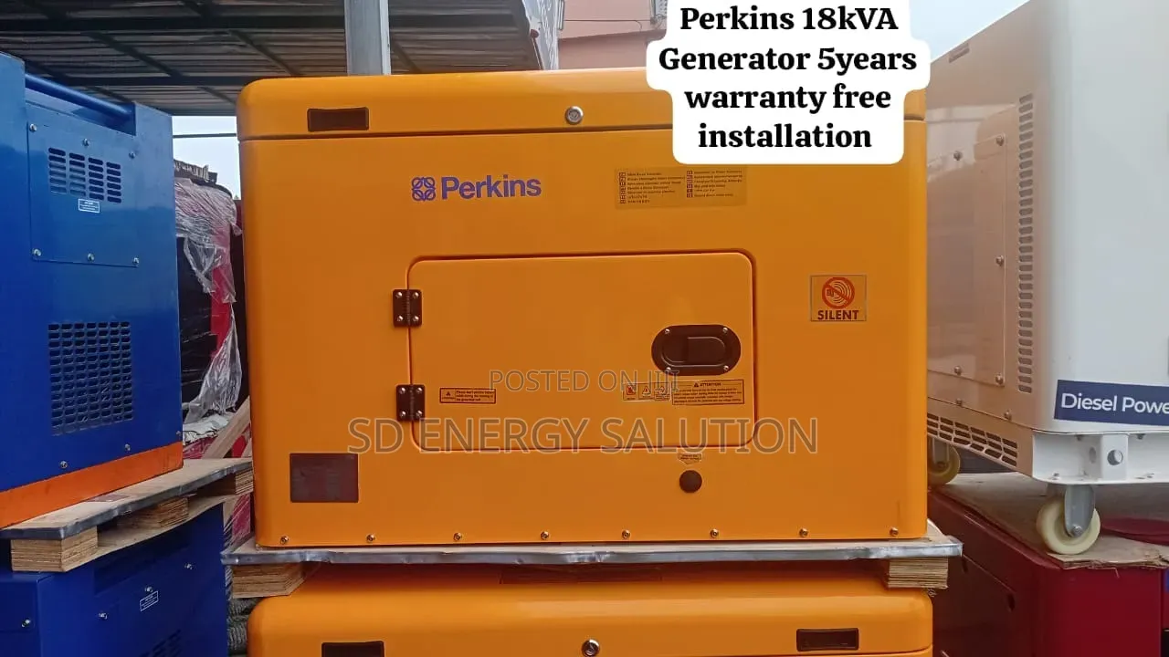 Perkins 18kVA Diesel Generator – Dependable Backup Solution