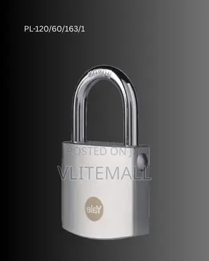 Brass Padlock 60mm (Satin Chrome Plated) PL-120/60/163/1