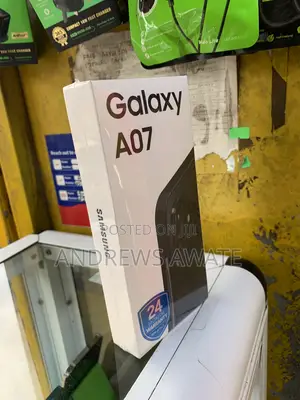 New Samsung Galaxy A07 4G 128 GB Black