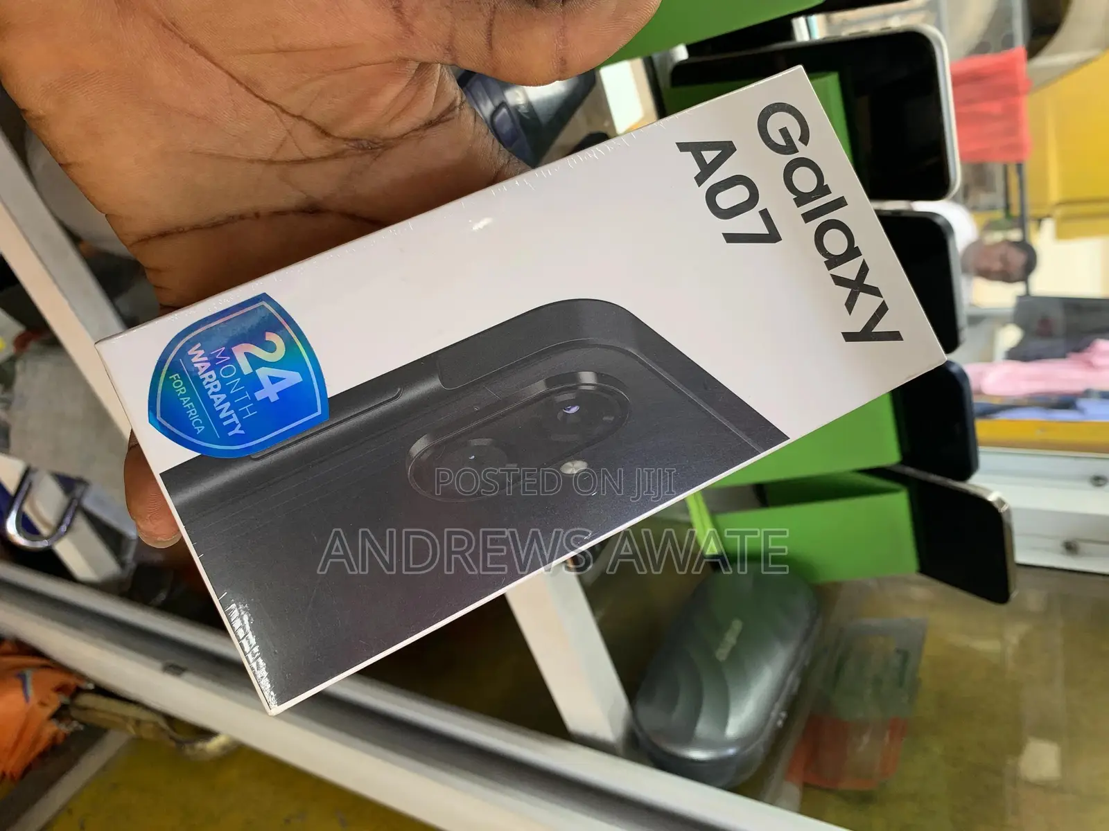 New Samsung Galaxy A07 4G 128 GB Black
