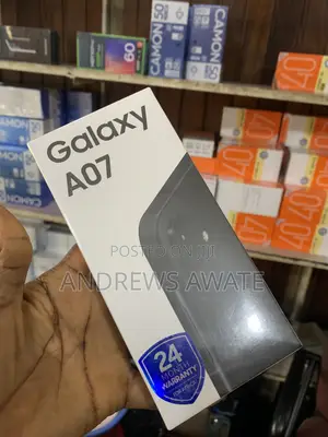New Samsung Galaxy A07 4G 128 GB Black